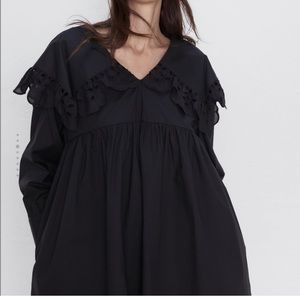 Zara cute poplin dress Bloggers favorite